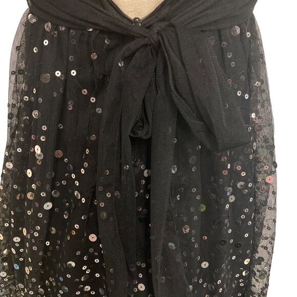 Ruby Rox Sequined Black Dress - Picture 8 of 12